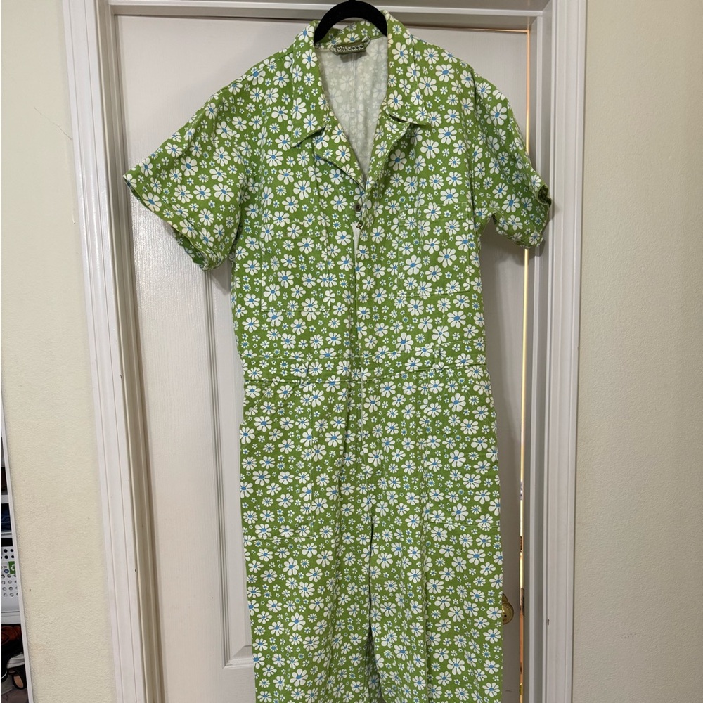 Big Bud Press Green Floral Shirt